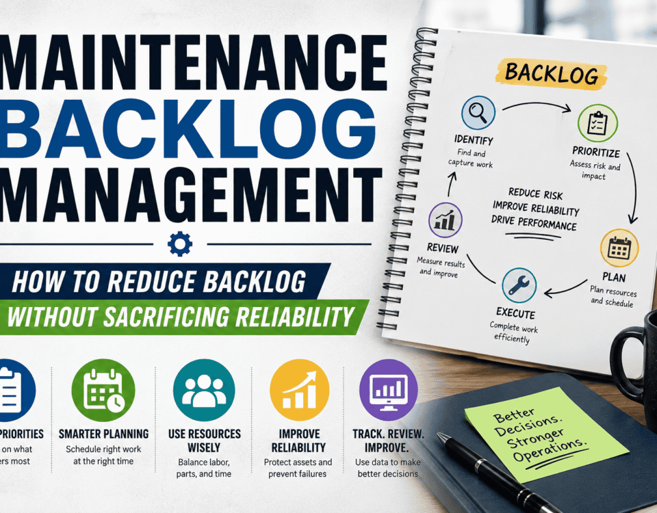 Maintenance backlog
