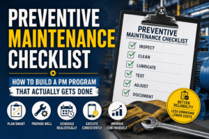 Preventive maintenance checklist (2)